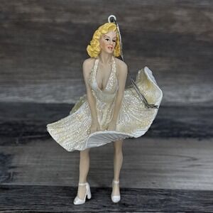 2012 Kurt Adler 4.5" MARILYN MONROE CHRISTMAS ORNAMENT Hollywood - 7 Year Itch